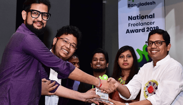 national freelancer award dhaka