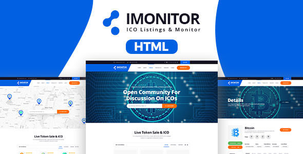 Imonitor - Ico Listing HTML Templates