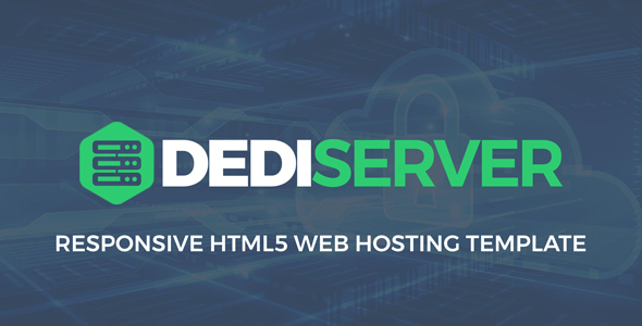 DediServer - WebHosting HTML5 Responsive Template