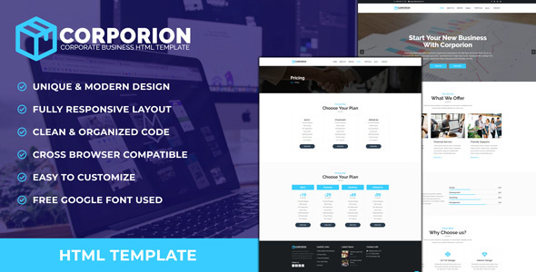 Corporion - Corporate Business HTML Template