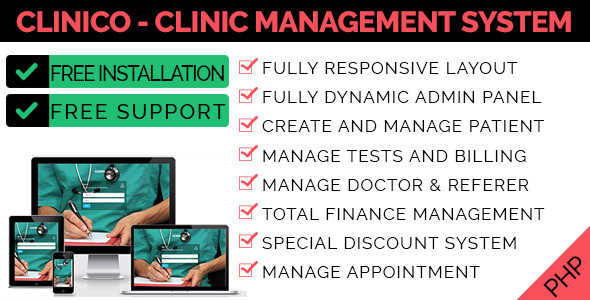 Clinico - Clinic Management System