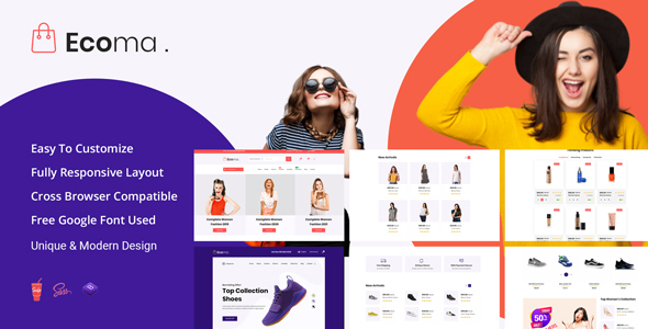 Ecoma - Ecommerce Template